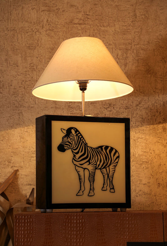 Black African Lamp