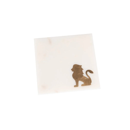 Simba Marble Coaster (Set of 4)