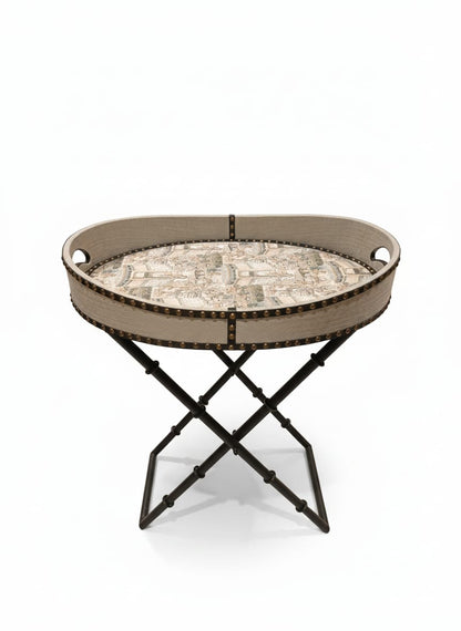 Light Green Leather Tray