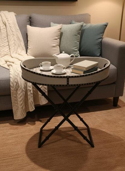 Light Green Leather Tray