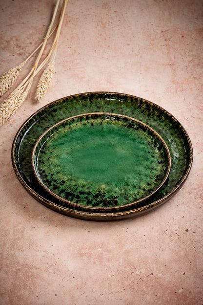 Green Coco Plate Large