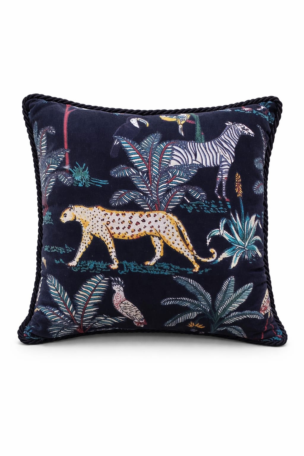 WILD SAFARI CUSHION 18 X 18 IN