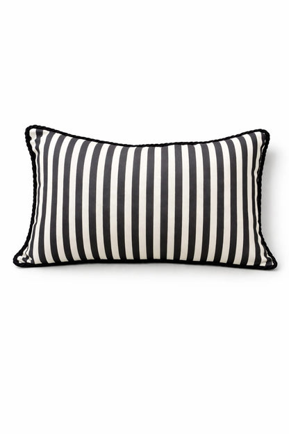 MONOCHROME MUSE CUSHION 24 X 14 IN
