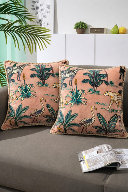 WILDSCAPE VELVET CUSHION