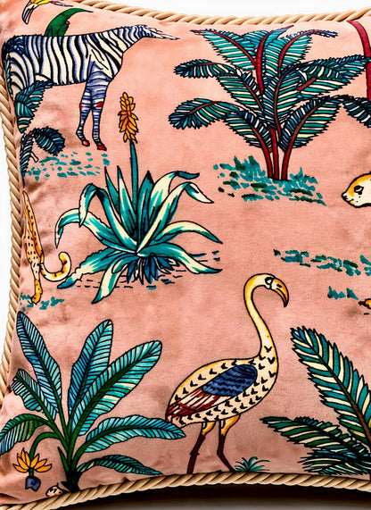 WILDSCAPE VELVET CUSHION