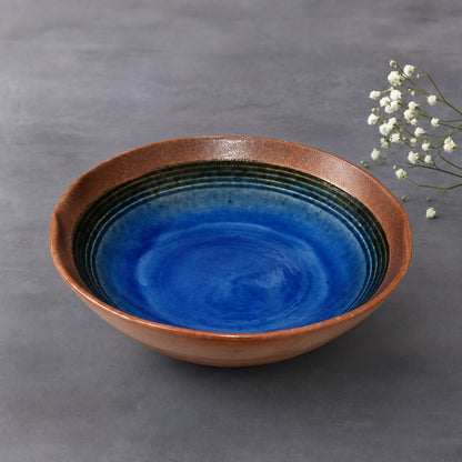 Blue Lava Bowl