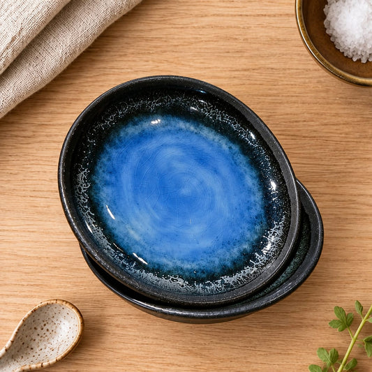 Blue Lava Plate