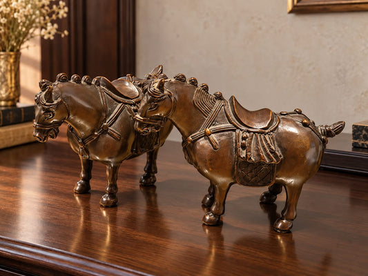 Ashwa Horse Pair (Small)