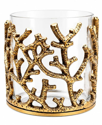 Gold Forest Candle Jar (Small)