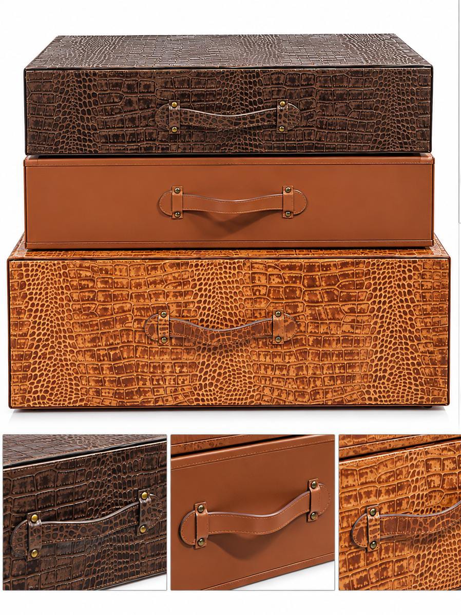 Hunter Leather Trunk