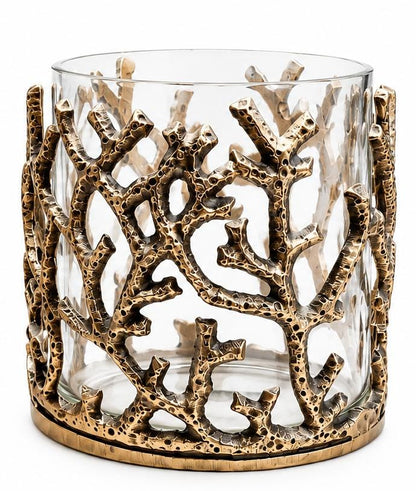 Silver Forest Candle Jar (Small)