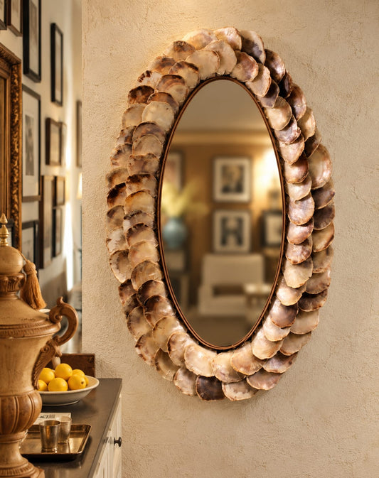 Victorian Sea Shell Mirror