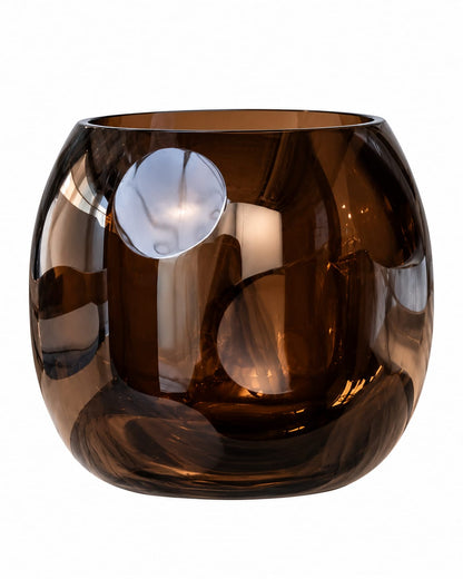 Moon Cut Work Flower Vase