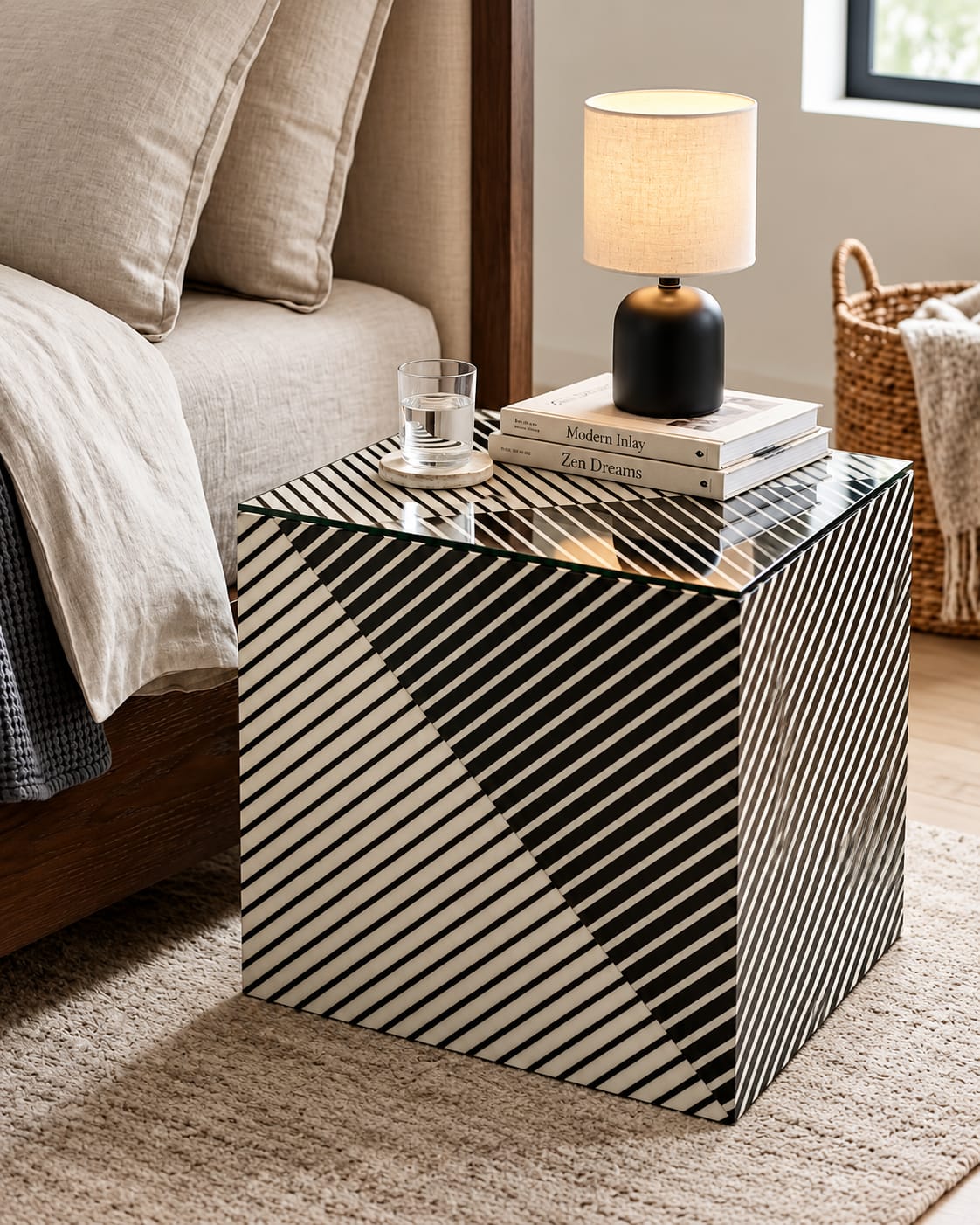 CARBON SIDE TABLE