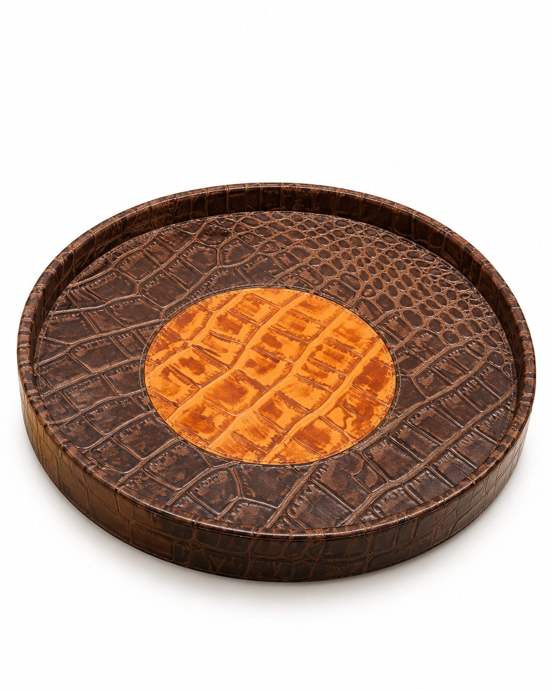 Sunset Leather Tray (Medium)