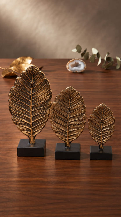 Antique Leaf Stand Medium