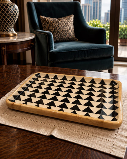 Black & White Platter