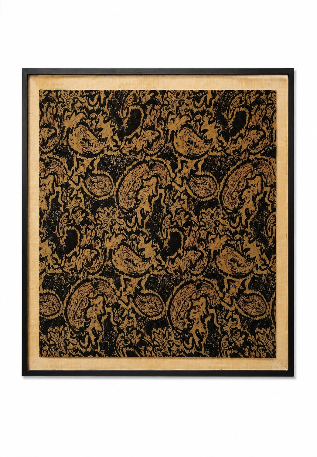 Royal Paisley Elegance Wall Art 44x44 IN