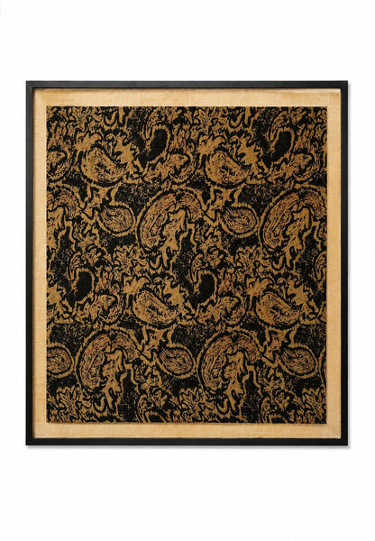 Royal Paisley Elegance Wall Art 44x44 IN