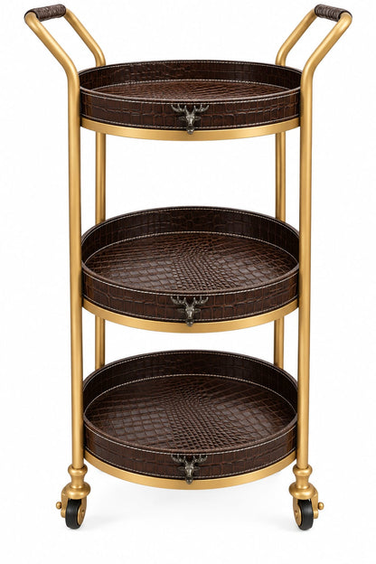 Napa Round Trolly (Brown)