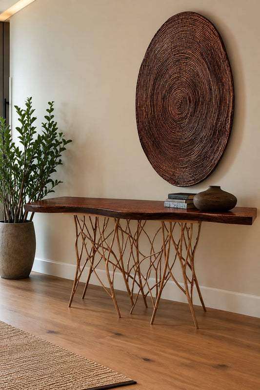 Log Wood Table