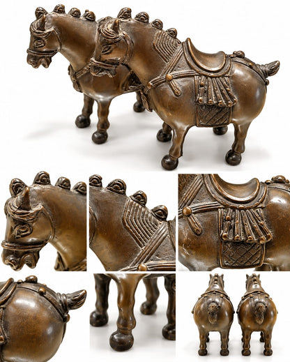 Ashwa Horse Pair (Small)