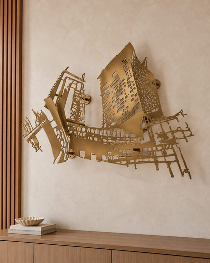 VOYAGER METAL WALL ARTWORK