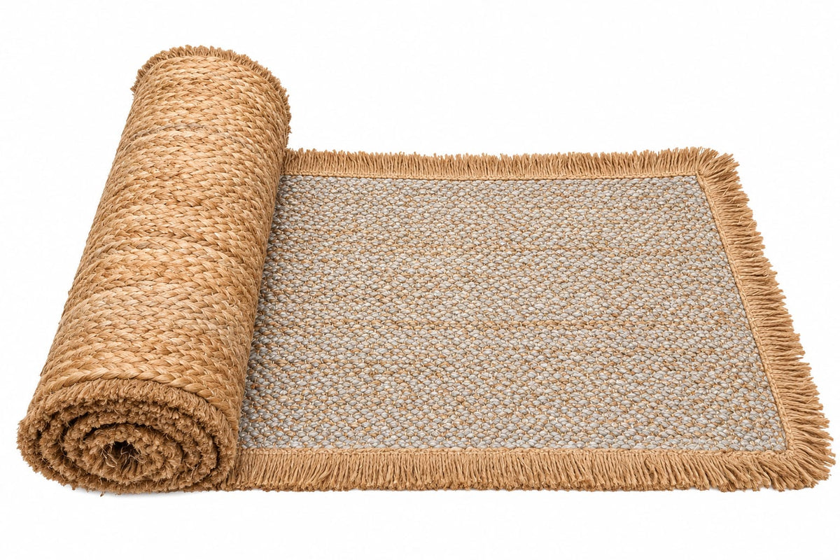 DUSKRA REC. TABLE RUNNER SOFT SILVER