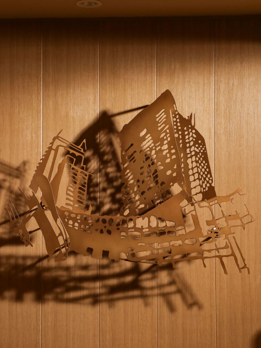 VOYAGER METAL WALL ARTWORK