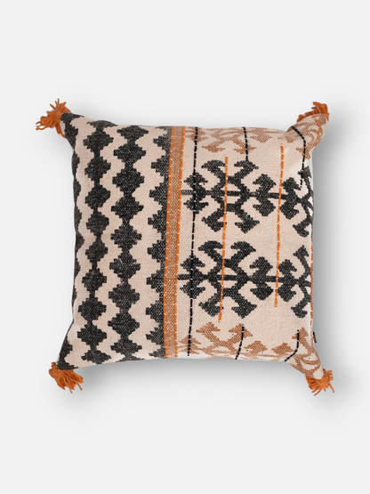 RITUAL CUSHION BEIGE 18 x 18 IN