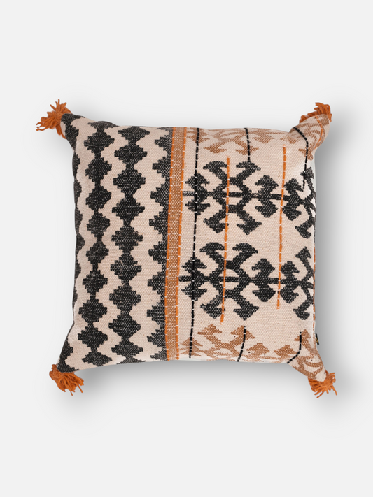 RITUAL CUSHION BEIGE 18 x 18 IN