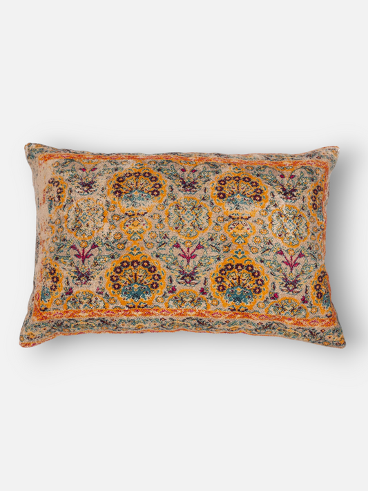 DARVISH LUMBER CUSHION GOLD YELLOW 23 X 16 IN